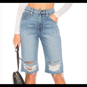 Hudson Women’s Distressed Sloane Cut off Shorts